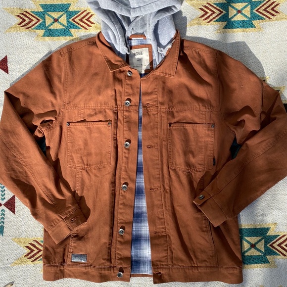 vans precept hooded jacket